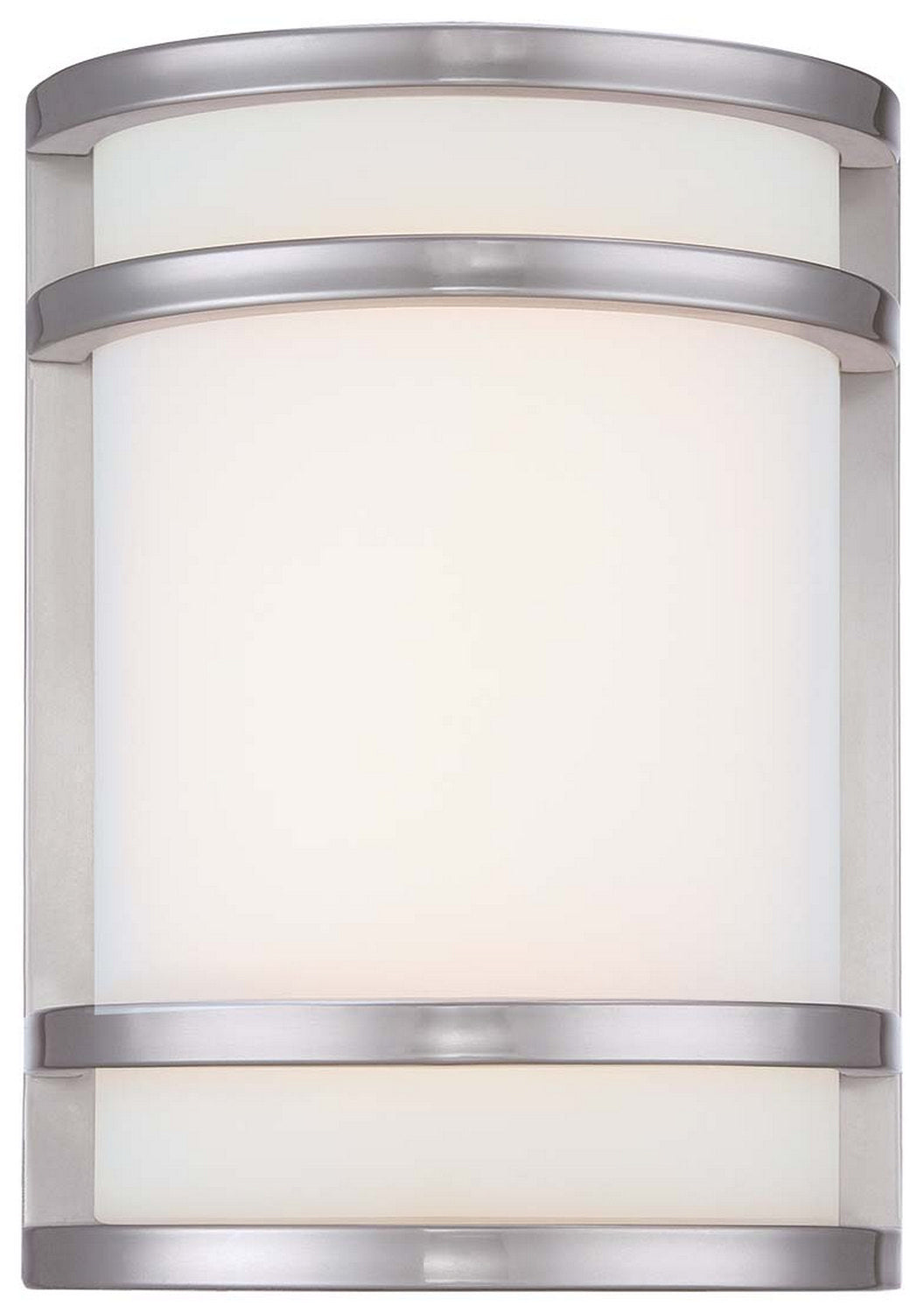 Minka-Lavery Lighting 9801-144-L Bay View Led Outdoor Pocket Lantern Outdoor Pewter, Nickel, Silver