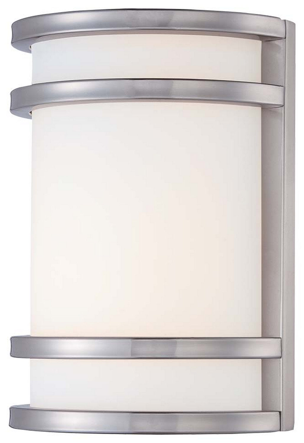 Minka-Lavery Lighting 9801-144-L Bay View Led Outdoor Pocket Lantern Outdoor Pewter, Nickel, Silver