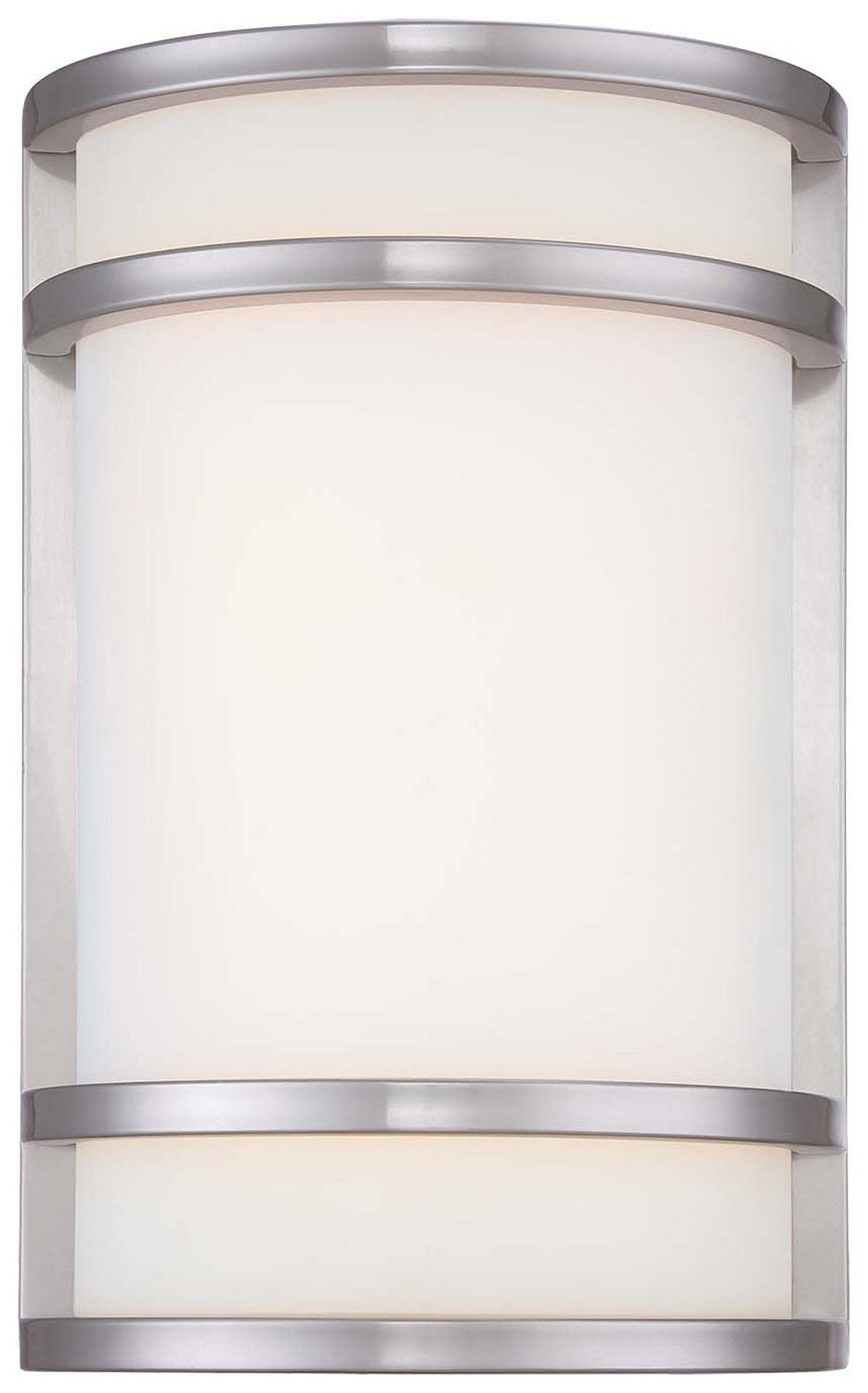 Minka-Lavery Lighting 9802-144-L Bay View Led Outdoor Pocket Lantern Outdoor Pewter, Nickel, Silver