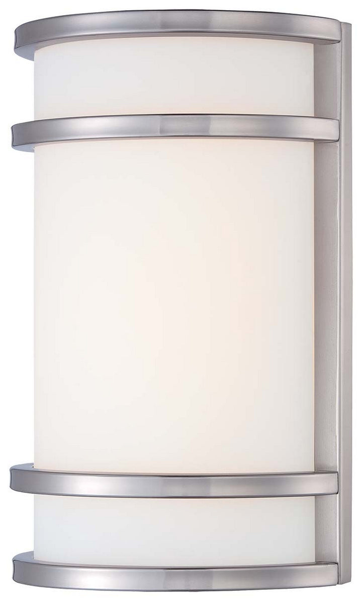 Minka-Lavery Lighting 9802-144-L Bay View Led Outdoor Pocket Lantern Outdoor Pewter, Nickel, Silver