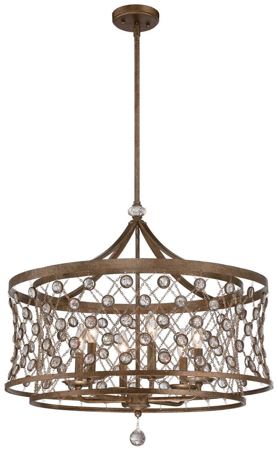 Metropolitan Vel Catena N6587-272 Chandelier Light - Arcadian Gold