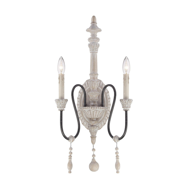 Savoy House Ashland 9-293-2-23 Wall Light - White Washed Driftwood