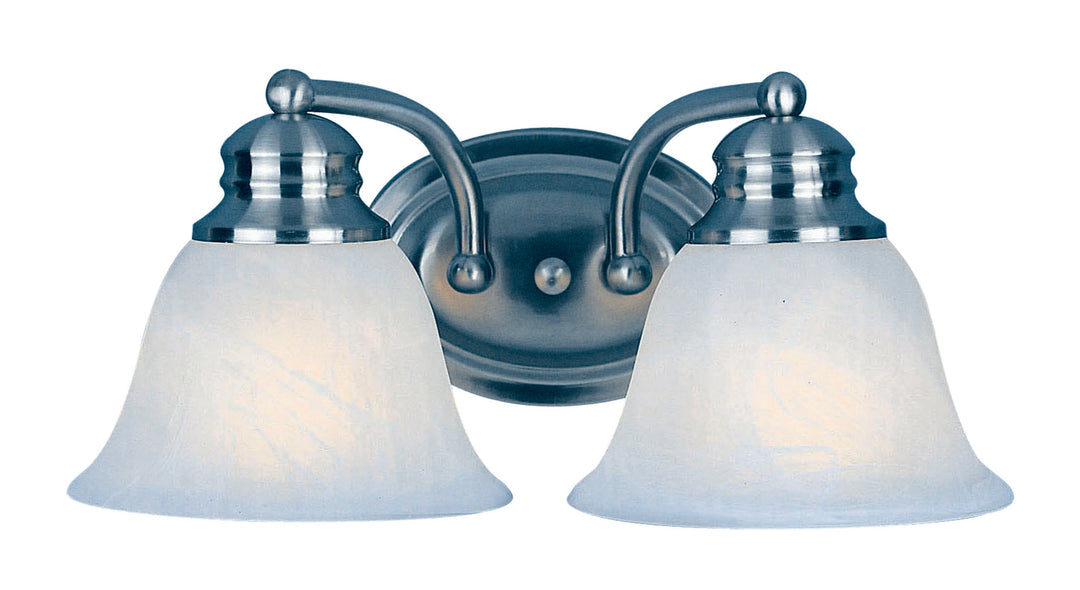 Maxim Malaga 2687FTSN Bath Vanity Light 14 in. wide - Satin Nickel