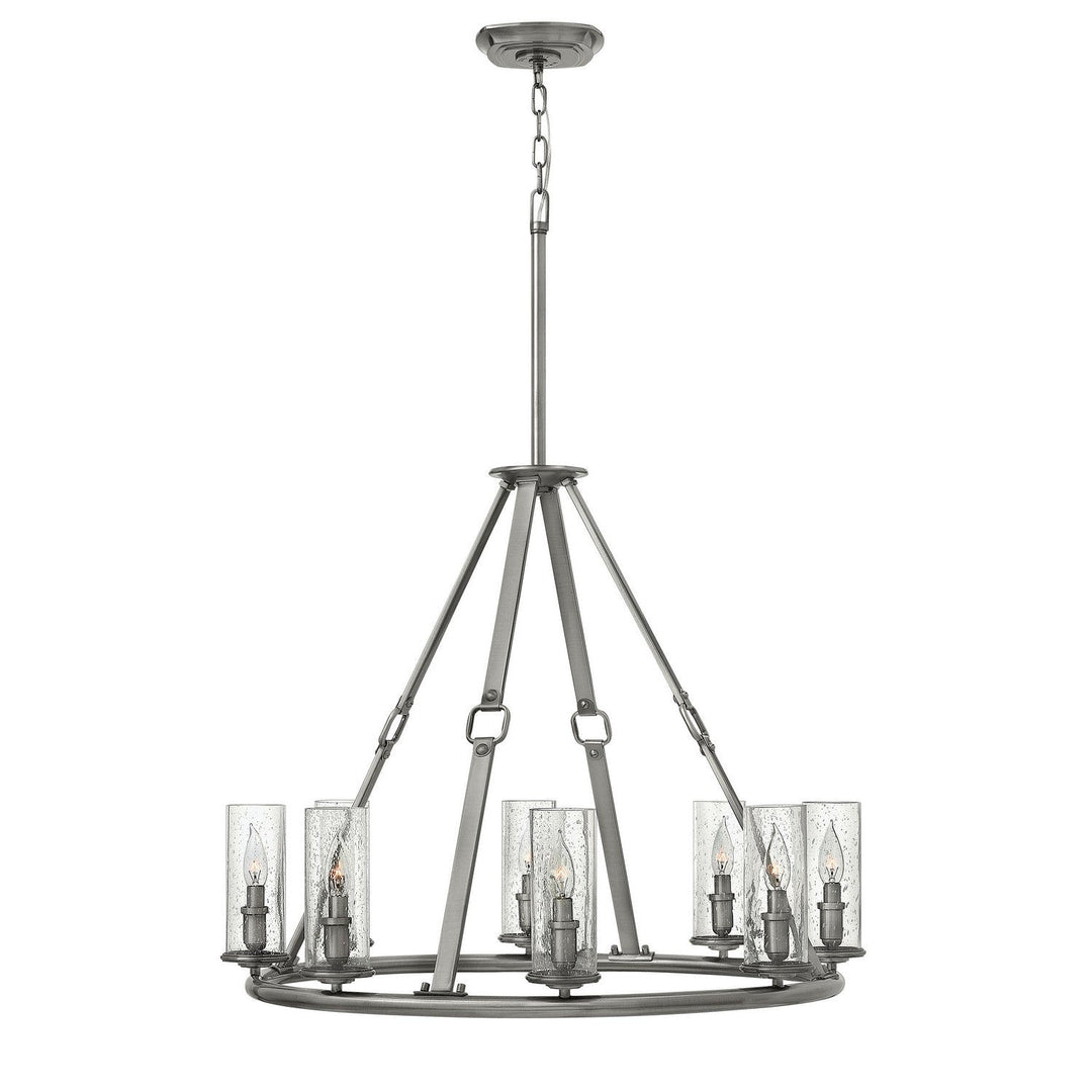 Hinkley Dakota 4788PL Chandelier Light - Polished Antique Nickel