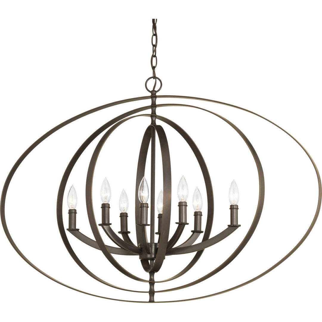 Progress Equinox P3791-20 Chandelier Light - Antique Bronze