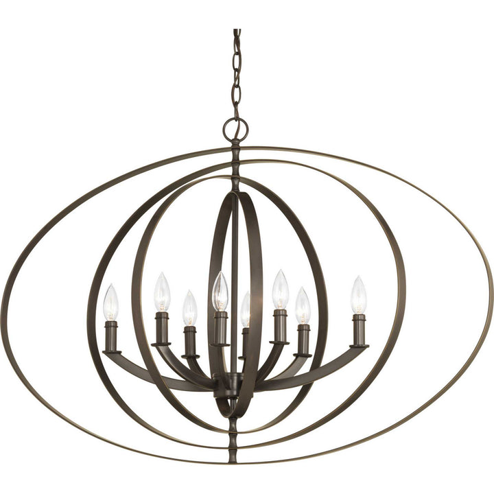 Progress Equinox P3791-20 Chandelier Light - Antique Bronze