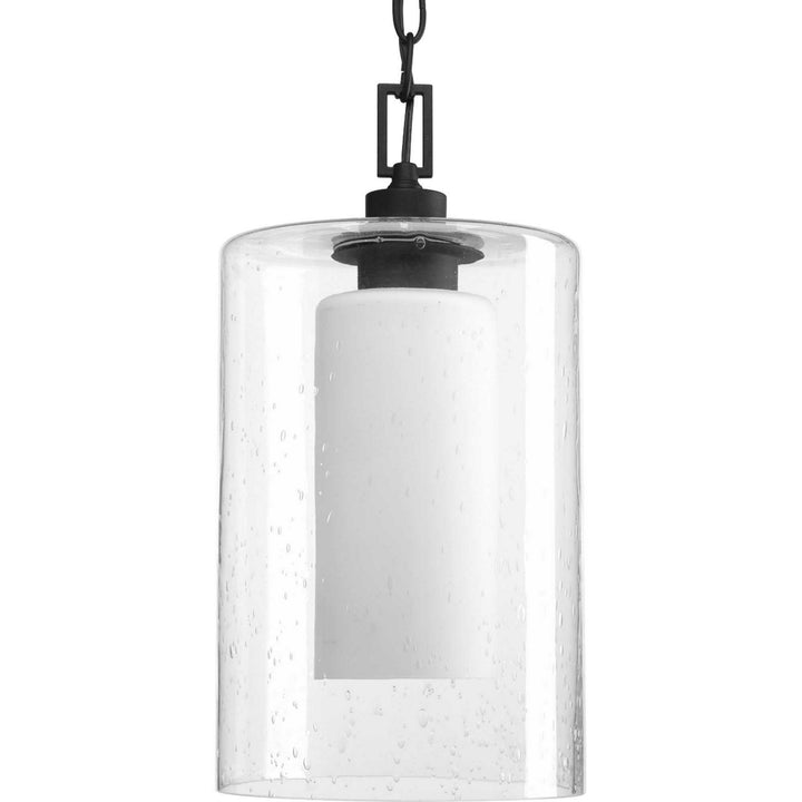 Progress Lighting P6520-31 Compel One Light Hanging Lantern Outdoor Black