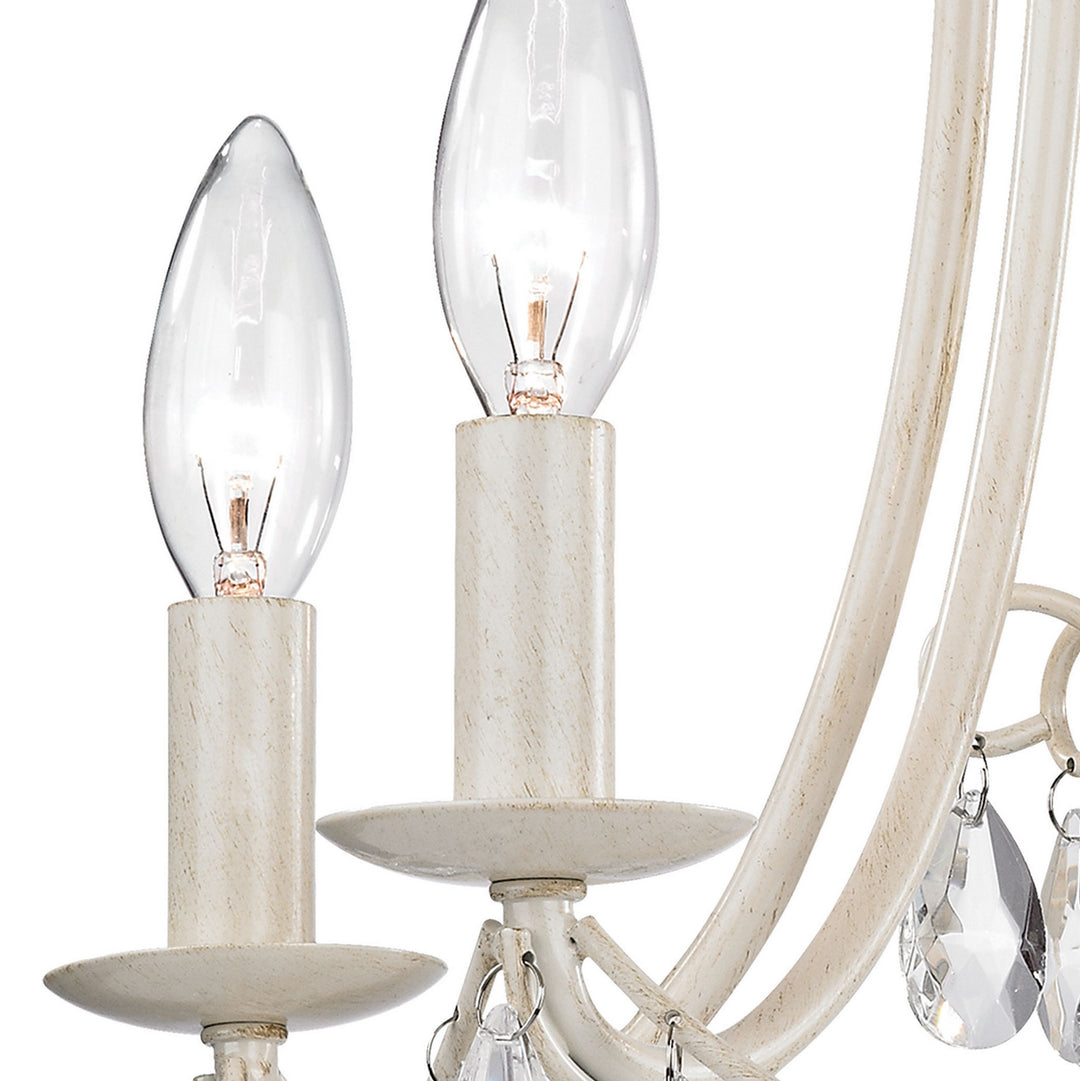 Elk Mini Victorian 122-021 Chandelier Light - Antique Cream