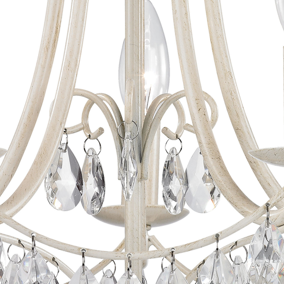 Elk Mini Victorian 122-021 Chandelier Light - Antique Cream