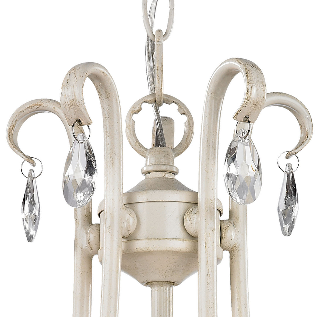 Elk Mini Victorian 122-021 Chandelier Light - Antique Cream