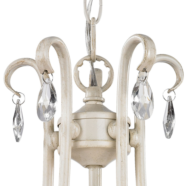 Elk Mini Victorian 122-021 Chandelier Light - Antique Cream