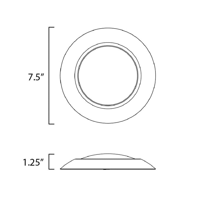 Maxim Diverse 57613WTSN Ceiling Light - Satin Nickel