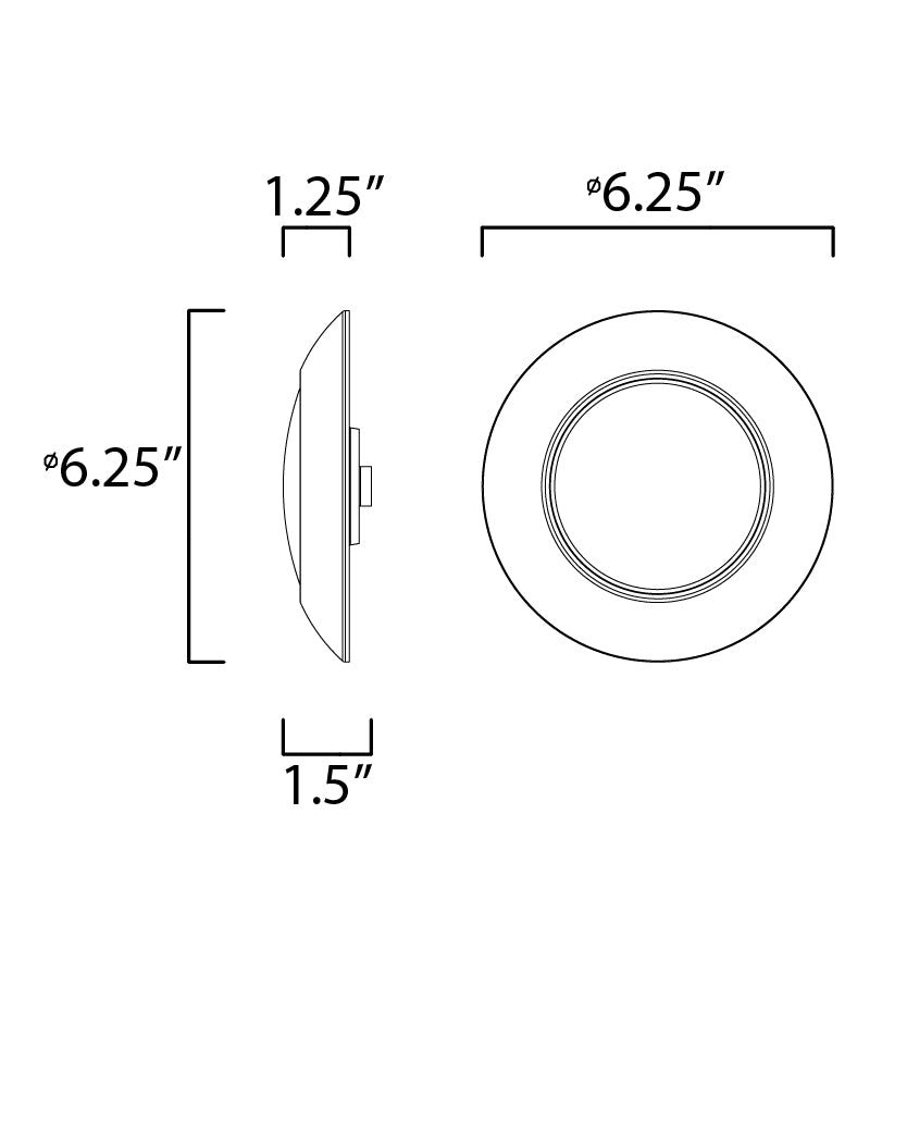 Maxim Diverse 57631WTWT Ceiling Light - White