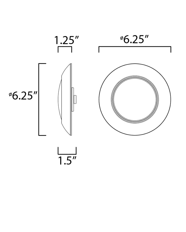 Maxim Diverse 57636WTWT Ceiling Light - White