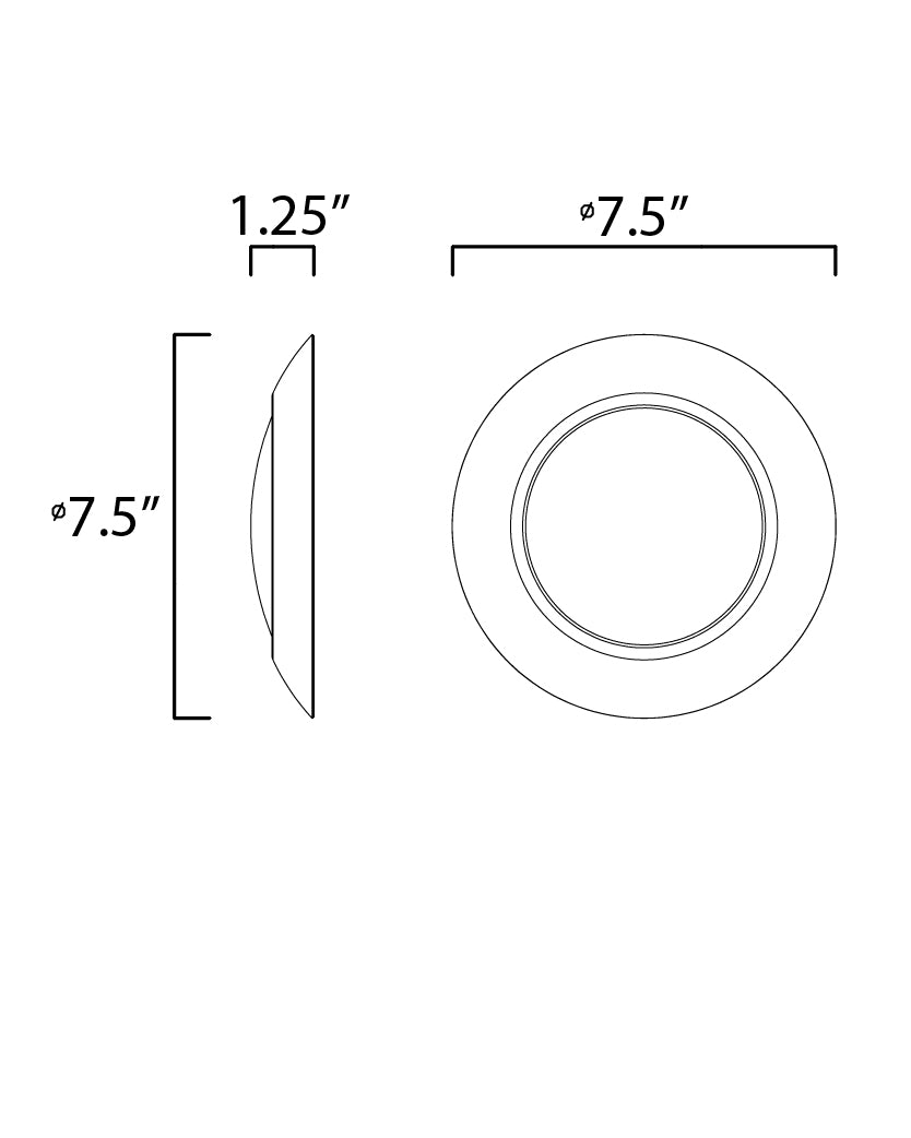 Maxim Diverse 57644WTWT Ceiling Light - White