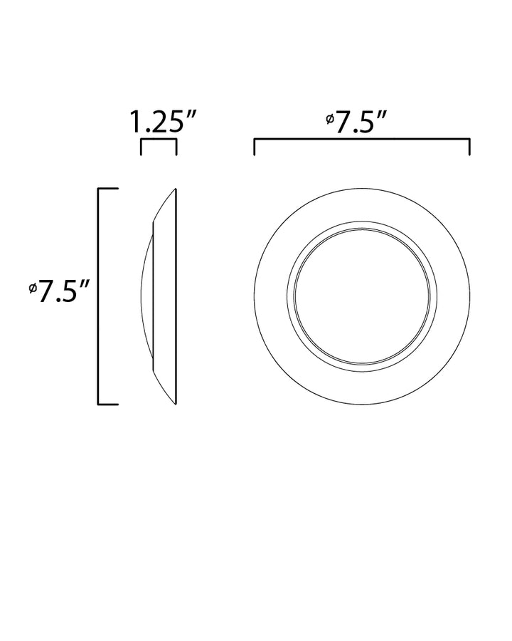 Maxim Diverse 57644WTWT Ceiling Light - White