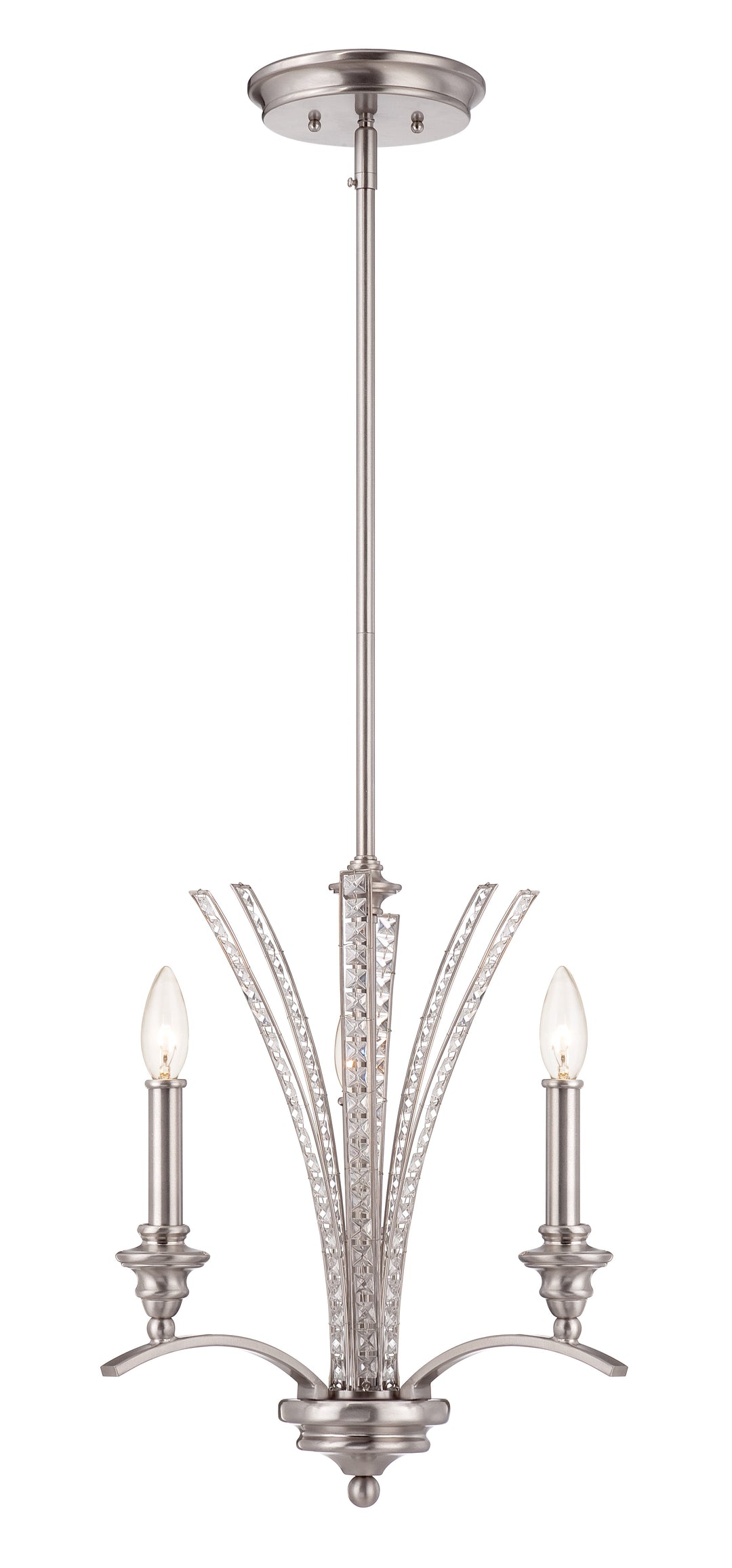 Designers Fountain Grand Plazza 85783-SP Chandelier Light - Satin Platinum