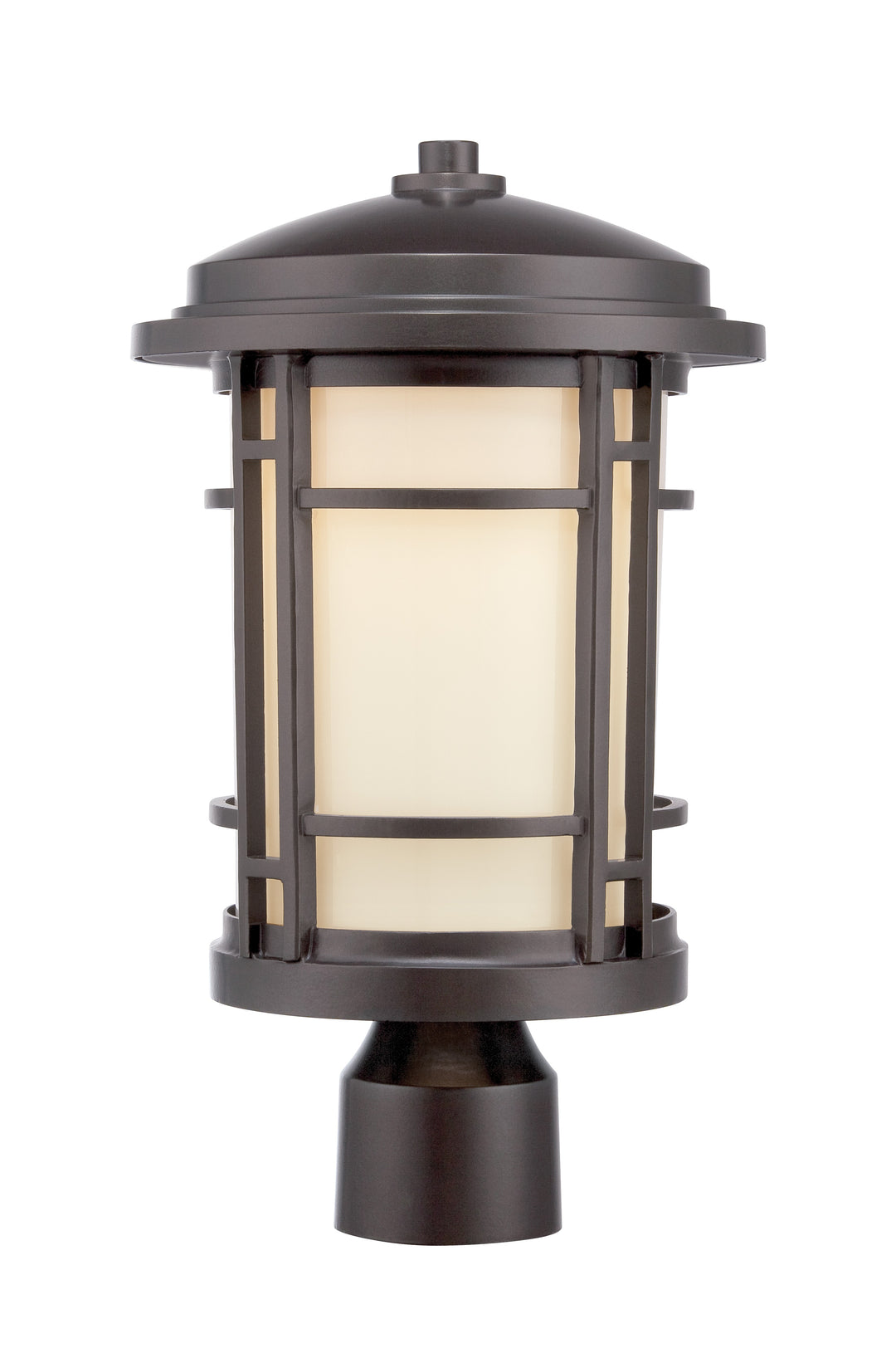 Designers Fountain LED22436-BNB Barrister Led Post Lantern Outdoor Bronze / Dark