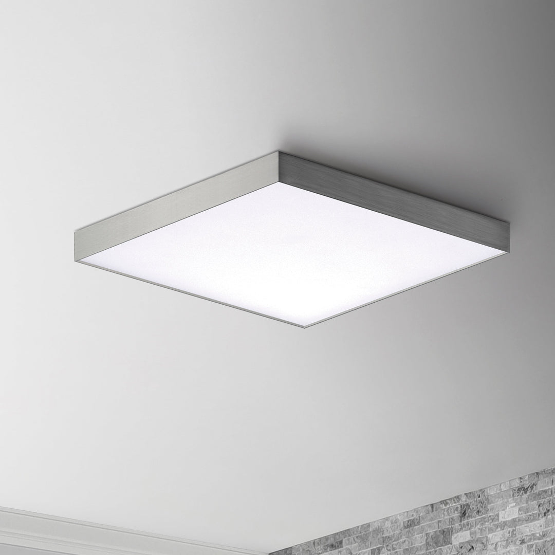 Maxim Lighting 57675WTSN  Trim Utility Light Satin Nickel