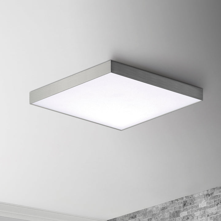 Maxim Lighting 57675WTSN  Trim Utility Light Satin Nickel