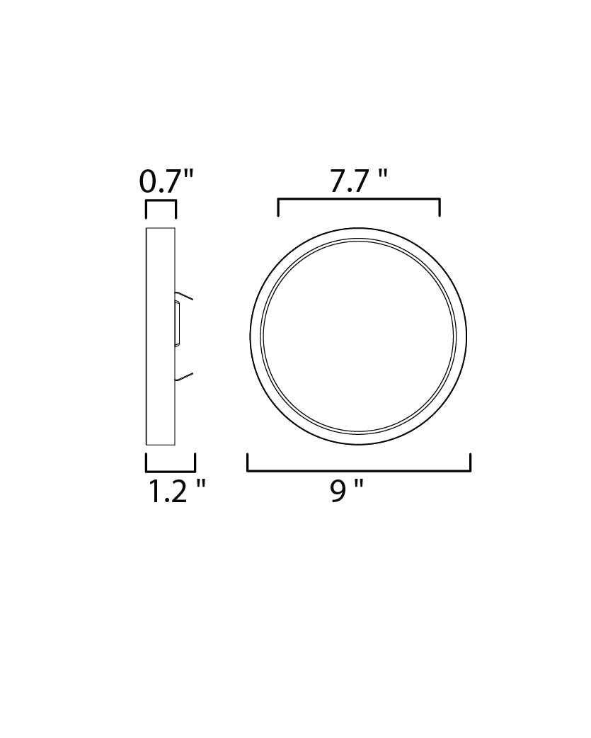 Maxim Lighting 57694WTSN  Chip Outdoor Satin Nickel