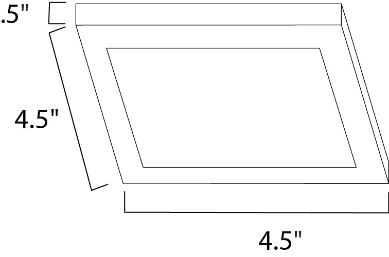 Maxim Wafer 57720WTWT Ceiling Light - White