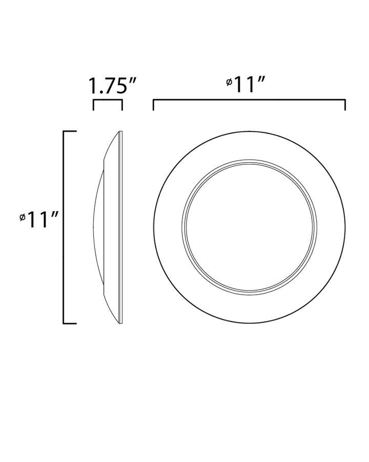 Maxim Diverse 57855WTSN Ceiling Light - Satin Nickel
