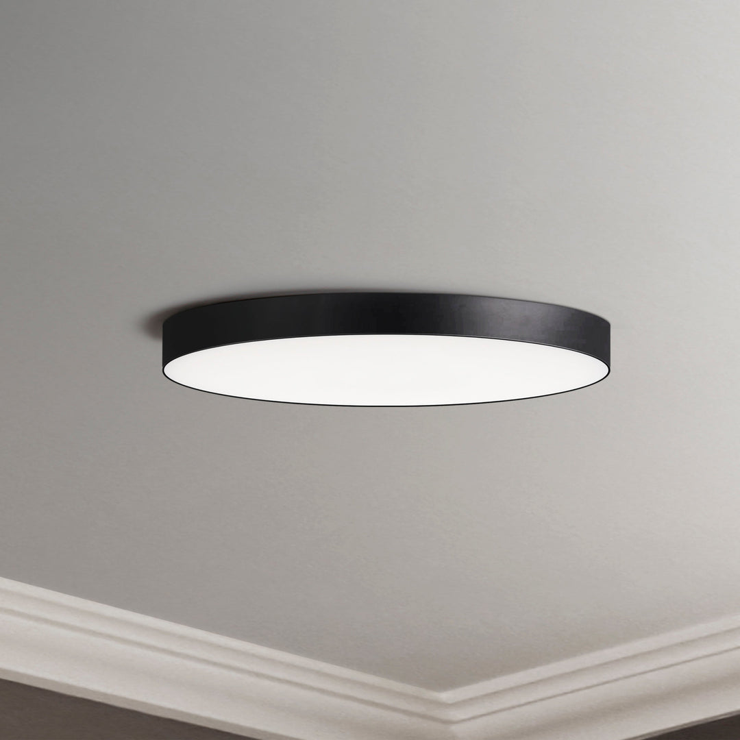 Maxim Trim - 0-10 V 57884WTBK Ceiling Light - Black
