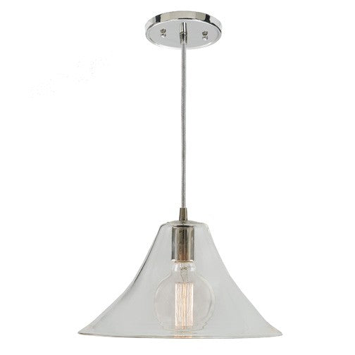JVI Designs Grand Central 1300-15 G8 Pendant Light - Polished Nickel