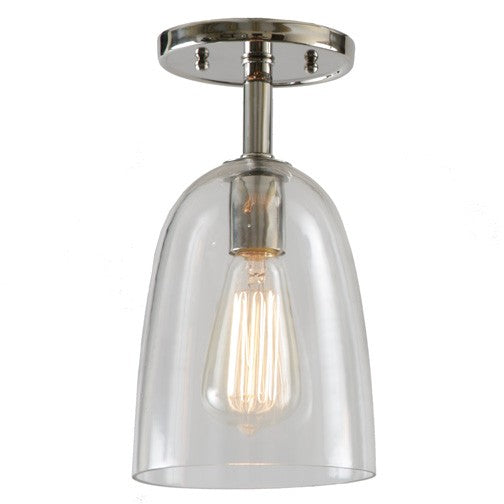 JVI Designs Grand Central 1301-15 G4 Ceiling Light - Polished Nickel