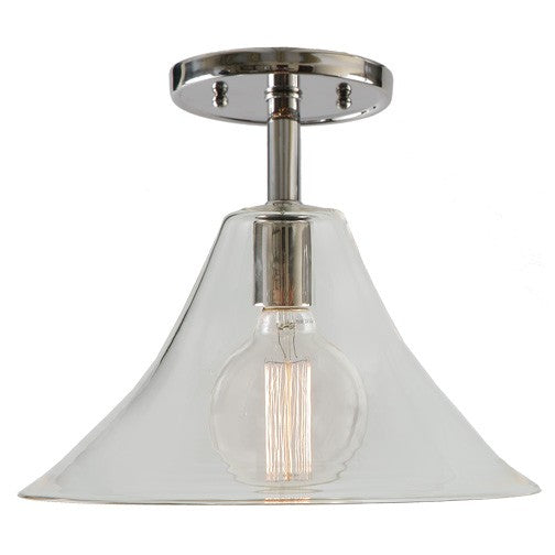 JVI Designs Grand Central 1301-15 G8 Ceiling Light - Polished Nickel