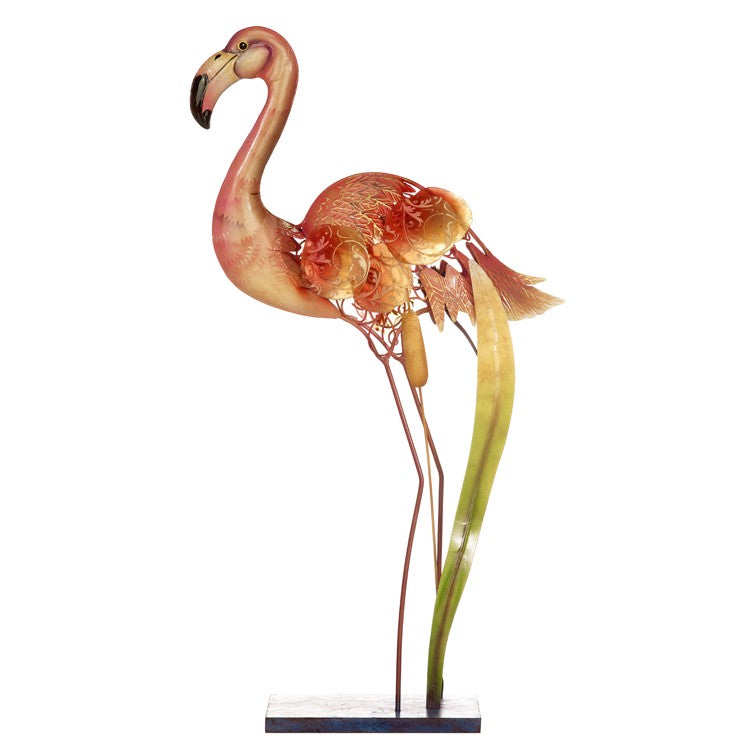 Decoflair & Decoglow DFA2201 Electric Luminary Luminary - Flamingo Home Decor Bronze / Dark