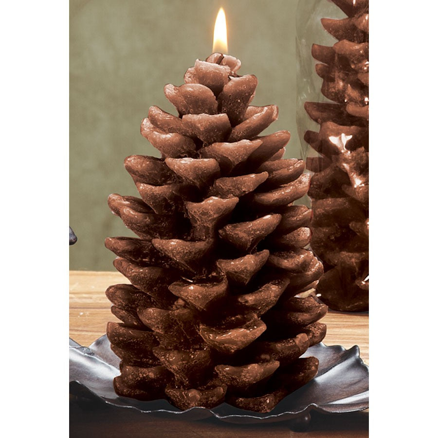 Decoflair & Decoglow FAL1100 Pine Cone Pine Cone Home Decor Bronze / Dark