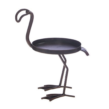 Decoflair & Decoglow NAT2591 Naturals Flamingo Holder Home Decor Bronze / Dark