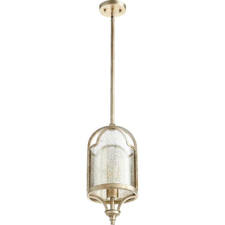 Quorum Champlain 3003-60 Pendant Light - Aged Silver Leaf