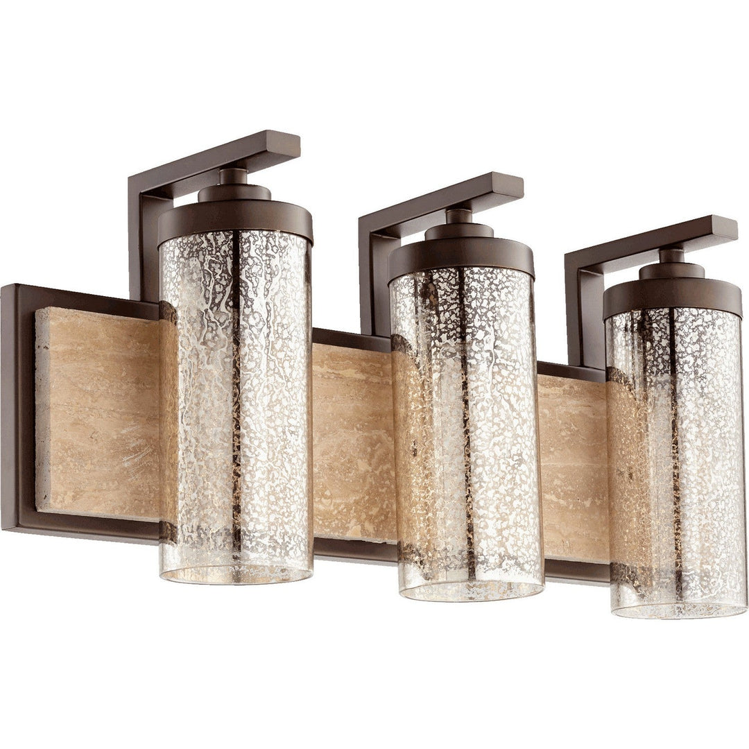 Quorum Julian 503-3-86 Bath Vanity Light 22 in. wide - Oiled Bronze