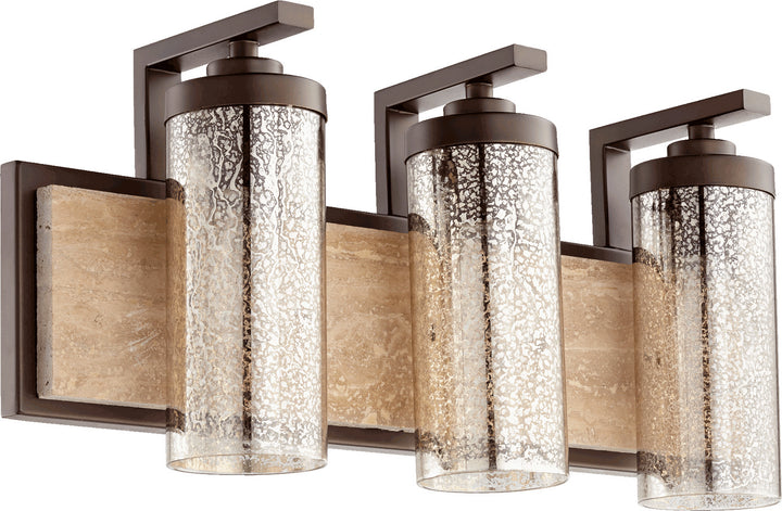Quorum Julian 503-3-86 Bath Vanity Light 22 in. wide - Oiled Bronze