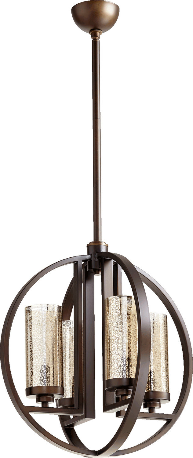 Quorum Julian 603-4-86 Chandelier Light - Oiled Bronze