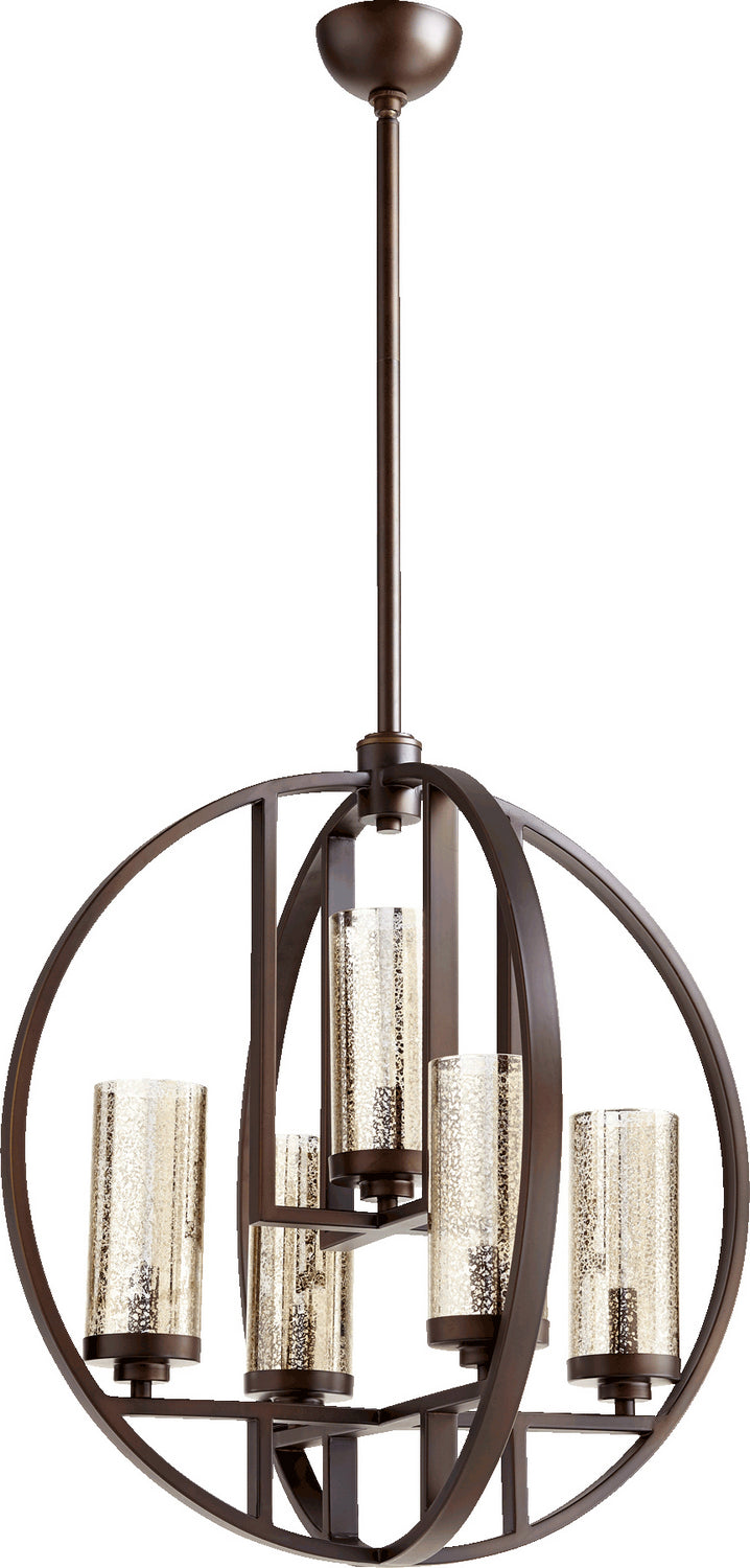 Quorum Julian 603-5-86 Chandelier Light - Oiled Bronze