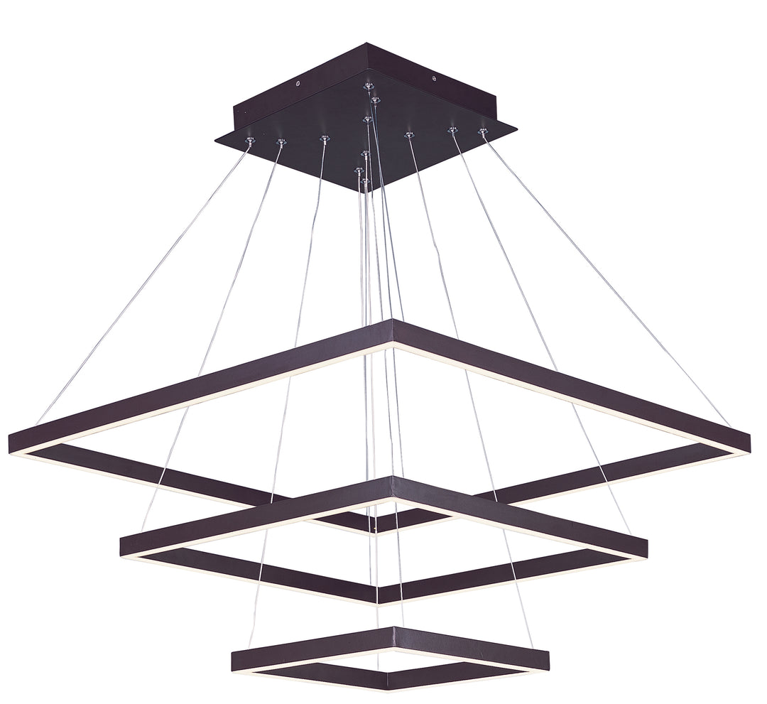 ET2 by Maxim Quad E22407-BZ Chandelier Light - Bronze