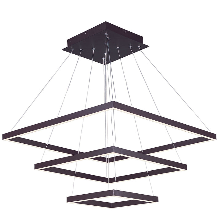 ET2 by Maxim Quad E22407-BZ Chandelier Light - Bronze