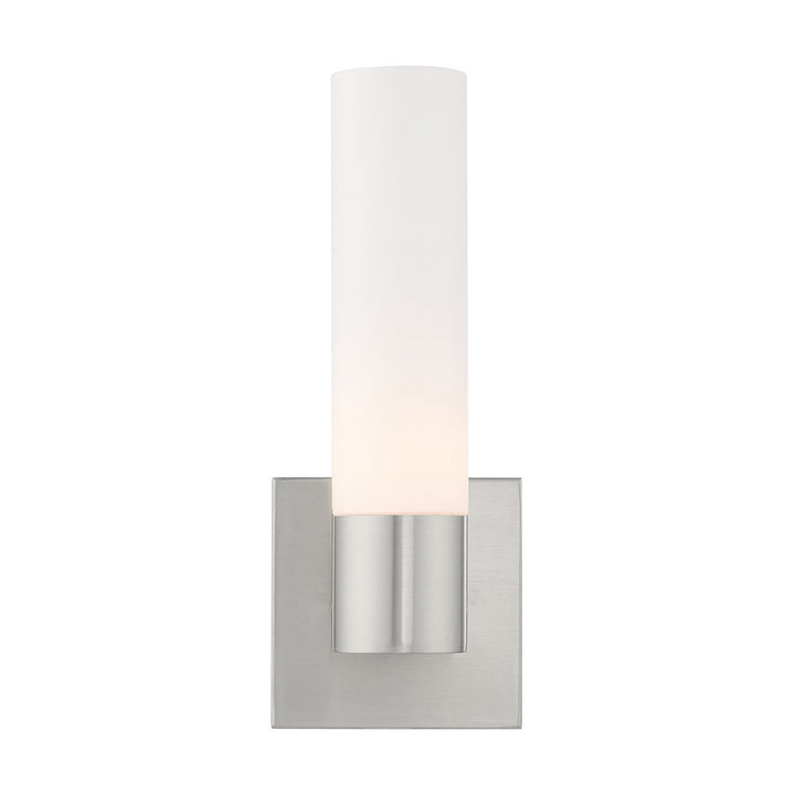 Livex Aero 10101-91 Wall Sconce Light - Brushed Nickel