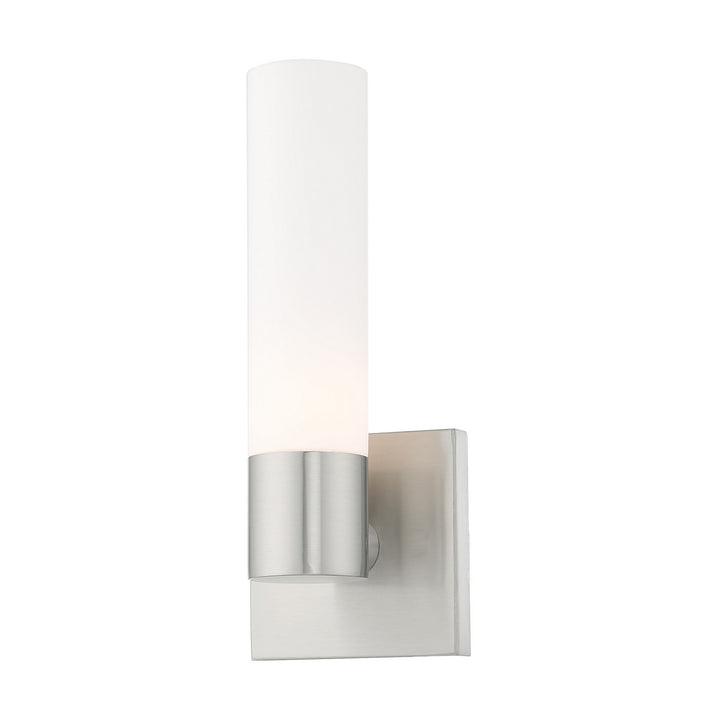 Livex Aero 10101-91 Wall Sconce Light - Brushed Nickel