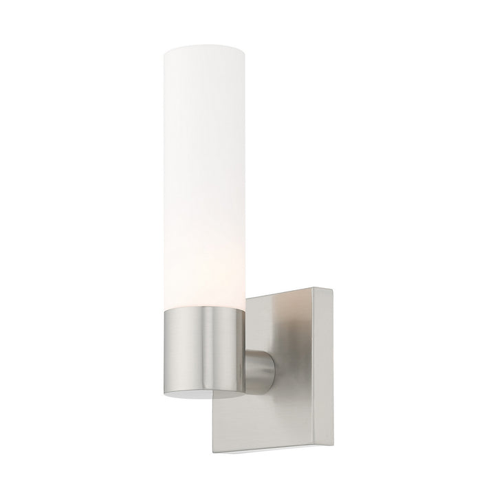 Livex Aero 10101-91 Wall Sconce Light - Brushed Nickel