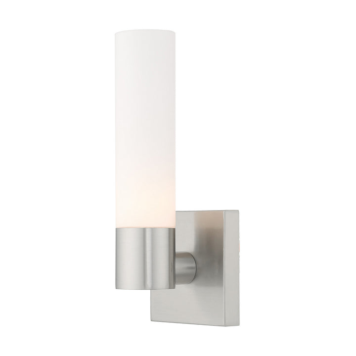 Livex Aero 10101-91 Wall Sconce Light - Brushed Nickel