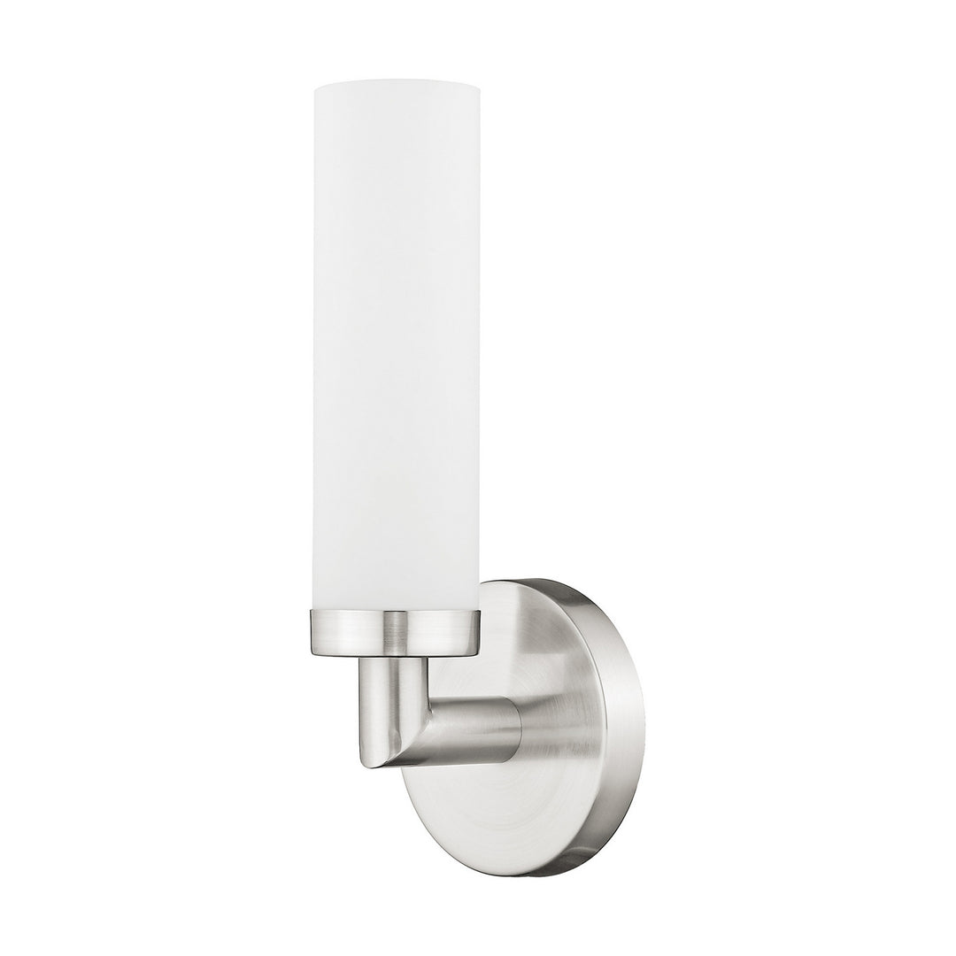 Livex Aero 10103-91 Wall Sconce Light - Brushed Nickel