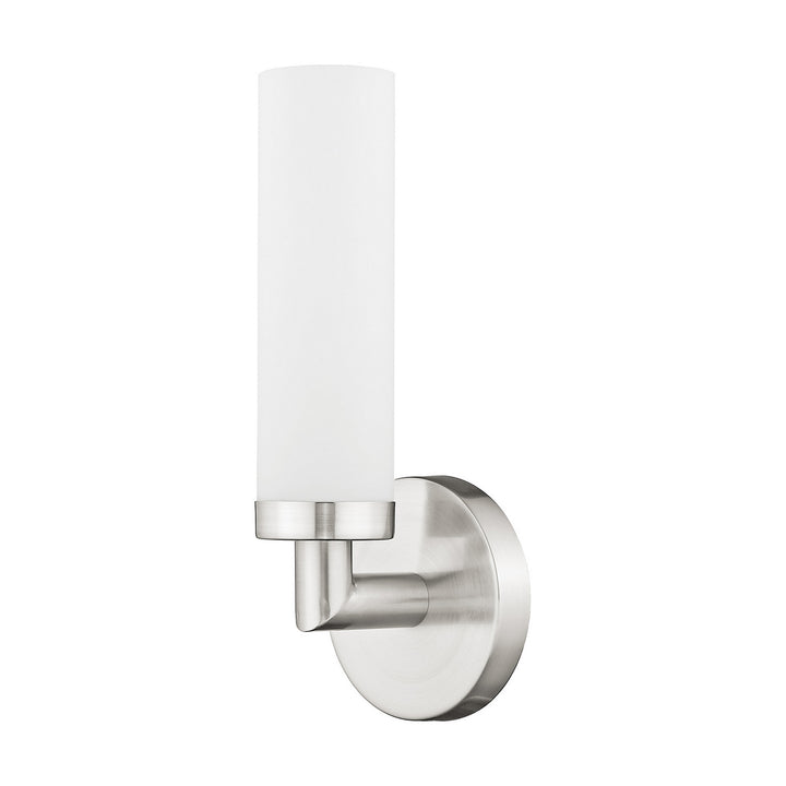 Livex Aero 10103-91 Wall Sconce Light - Brushed Nickel