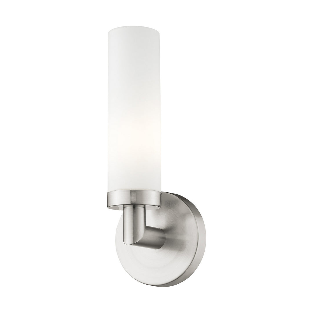 Livex Aero 10103-91 Wall Sconce Light - Brushed Nickel