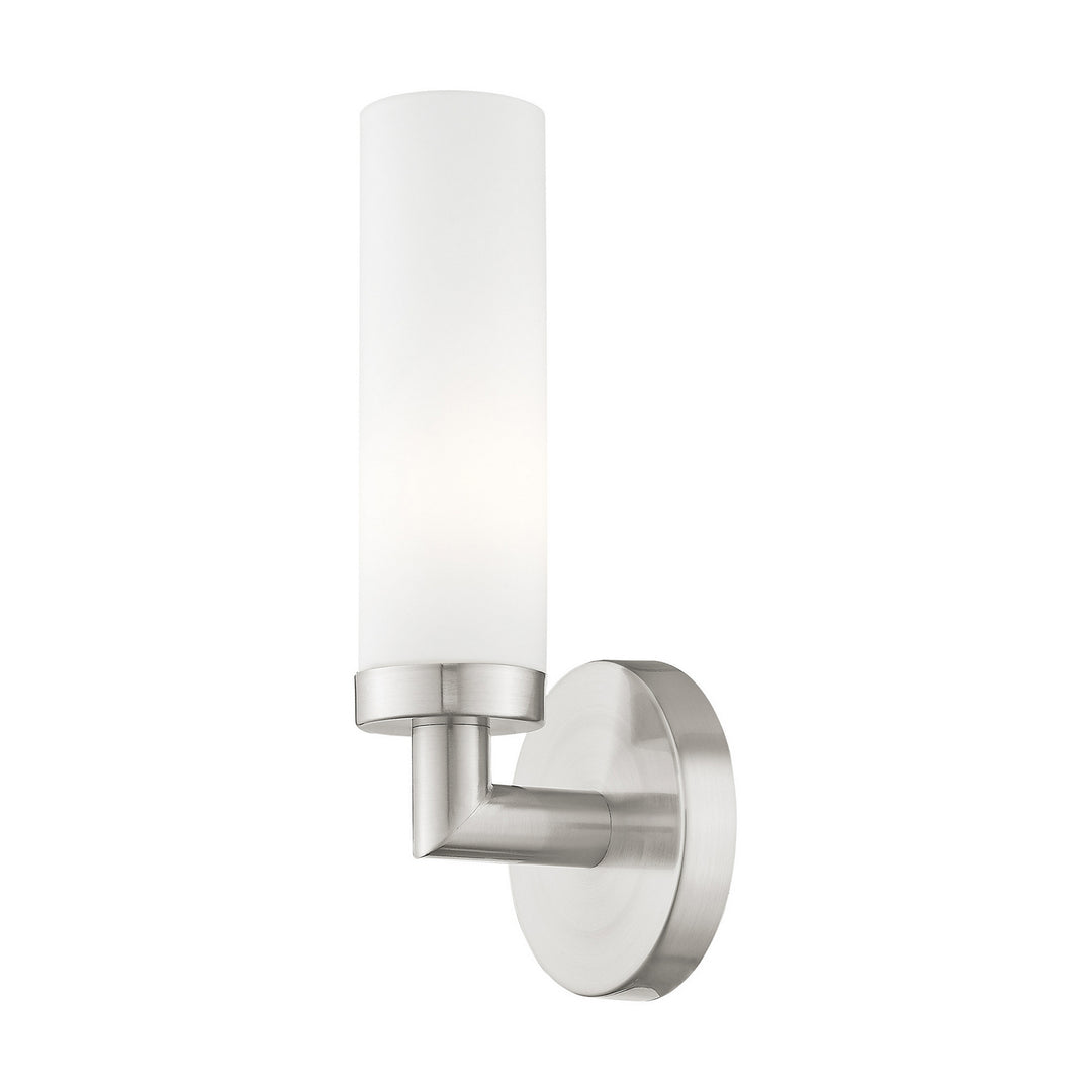 Livex Aero 10103-91 Wall Sconce Light - Brushed Nickel