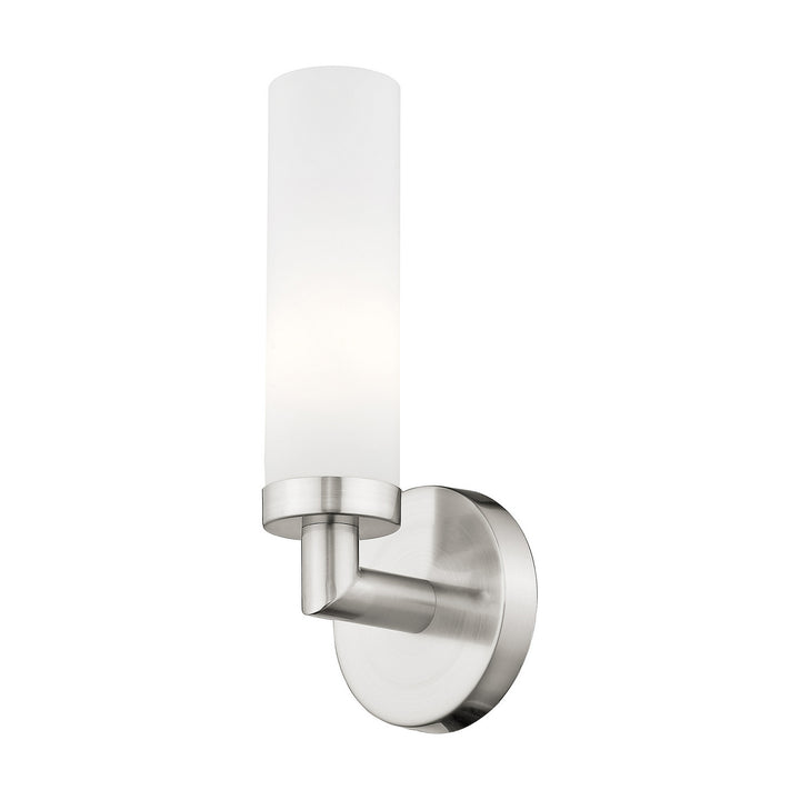 Livex Aero 10103-91 Wall Sconce Light - Brushed Nickel